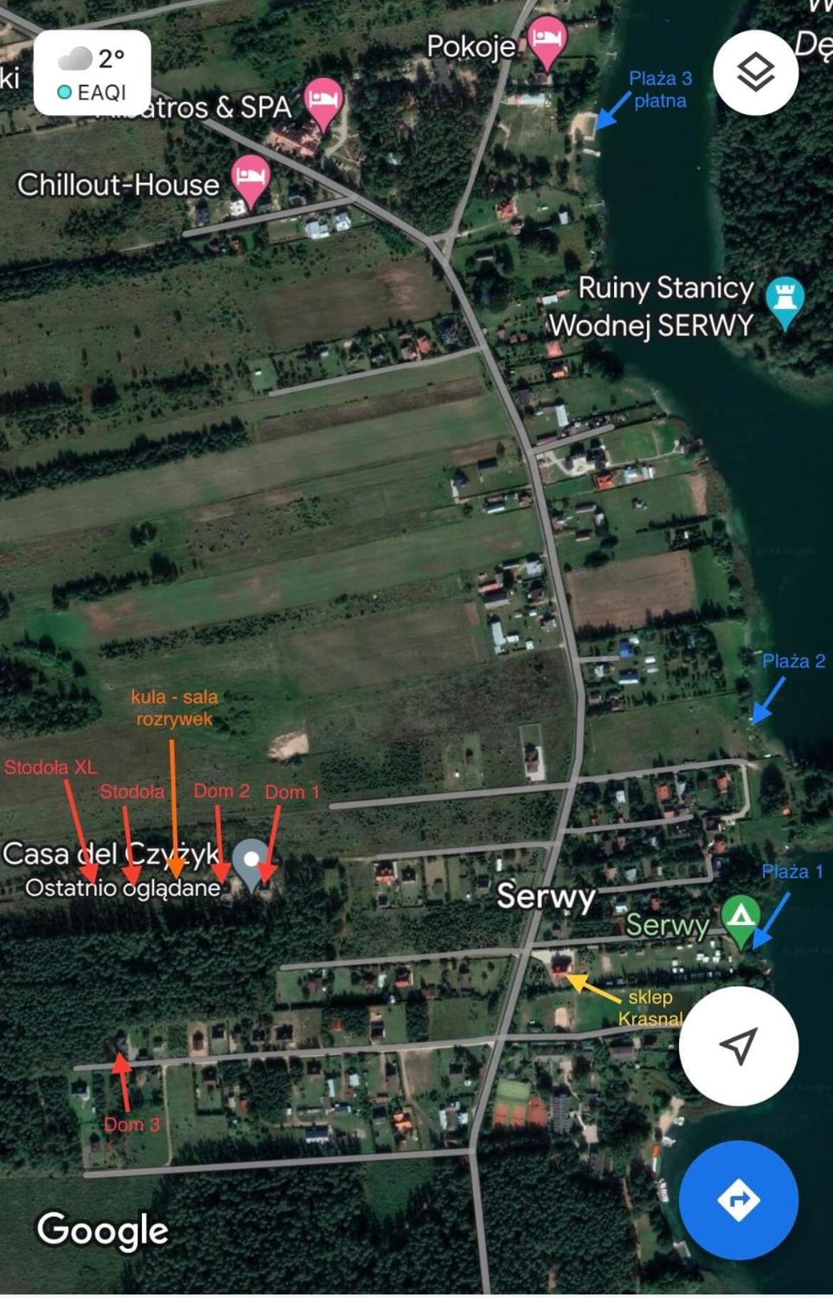 Caloroczne Domy Z Bala - Casa Del Czyzyk Serwy Eksteriør bilde